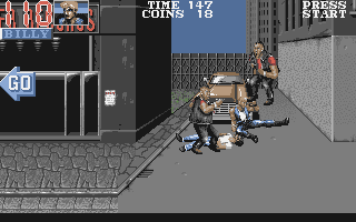 Double Dragon III - The Rosetta Stone atari screenshot