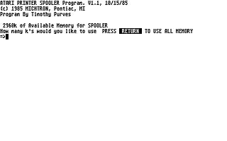 Double Utility Pack atari screenshot