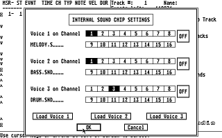 Dr. T's Midi Recording Studio atari screenshot