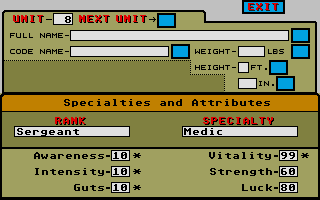 Dragon Force atari screenshot