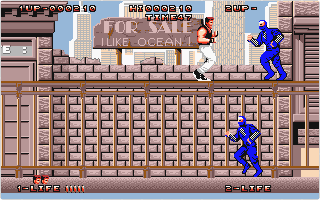 Bad Dudes Vs. Dragon Ninja atari screenshot