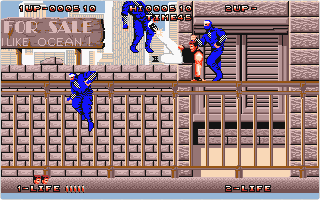 Bad Dudes Vs. Dragon Ninja atari screenshot