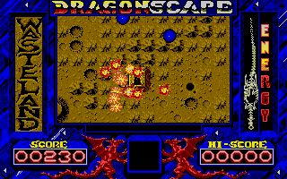 Dragon Scape atari screenshot