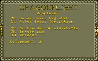 Dragonflight atari screenshot