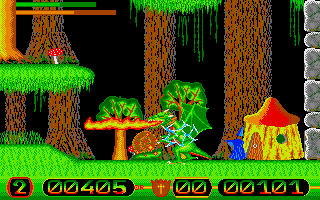 Dragon Lord atari screenshot