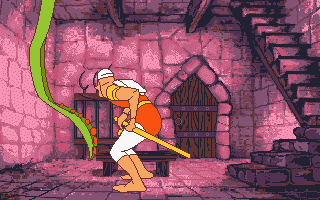 Dragon's Lair atari screenshot
