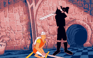 Dragon's Lair atari screenshot