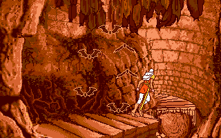 Dragon's Lair atari screenshot