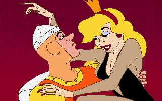 Dragon's Lair atari screenshot