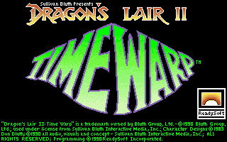 Dragon's Lair II - TimeWarp — screenshot 1