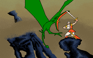 Dragon's Lair II - TimeWarp atari screenshot