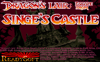 Dragon's Lair - Escape from Singe's Castle — screenshot 1