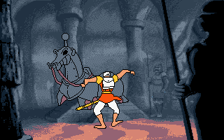 Dragon's Lair  - Escape from Singe's Castle atari screenshot
