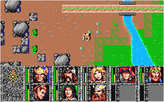Dragons of Flame atari screenshot