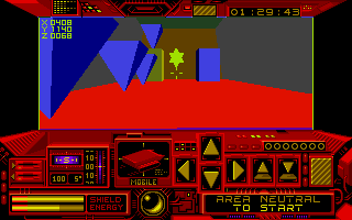 Driller atari screenshot