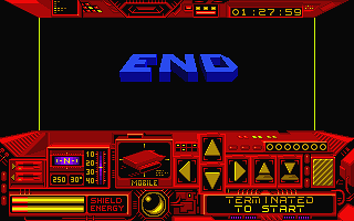 Driller atari screenshot