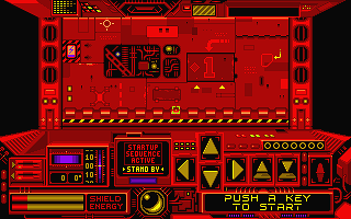 Driller atari screenshot