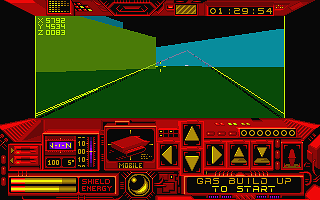 Driller atari screenshot