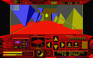 Driller atari screenshot