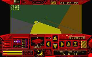 Driller atari screenshot