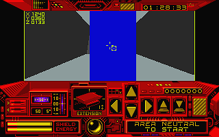 Driller atari screenshot