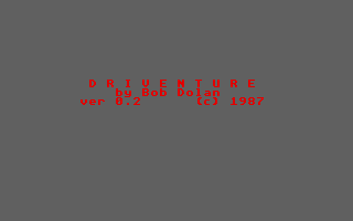 Driventure atari screenshot