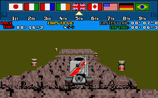 Drivin' Force atari screenshot