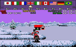 Drivin' Force atari screenshot