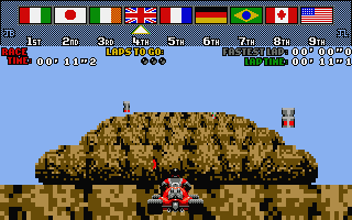 Drivin' Force atari screenshot