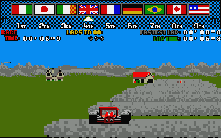 Drivin' Force atari screenshot