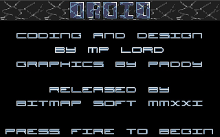 Droid - Definitive Collection atari screenshot