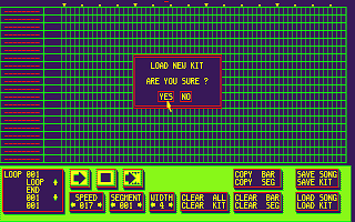 Drum Studio atari screenshot