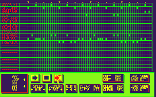 Drum Studio atari screenshot