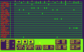 Drum Studio atari screenshot