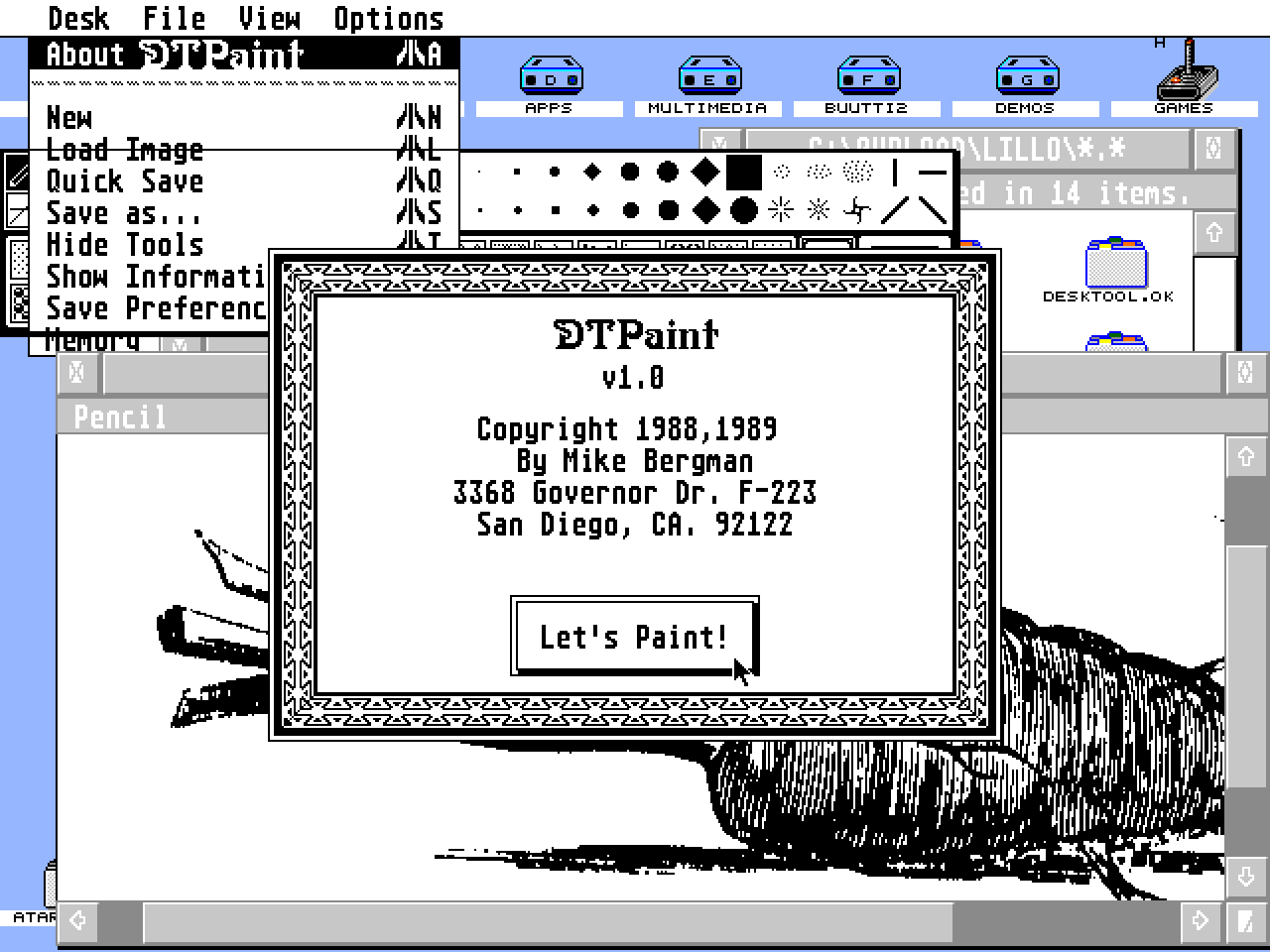 DTPaint — screenshot 1