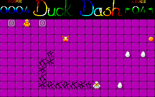 Duck Dash atari screenshot
