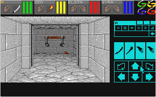 Dungeon Master atari screenshot