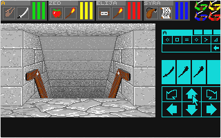 Dungeon Master atari screenshot