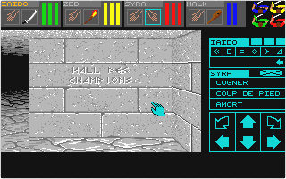 Dungeon Master atari screenshot