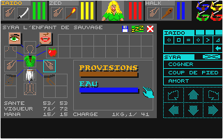 Dungeon Master atari screenshot