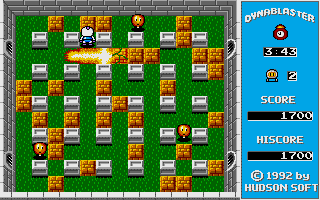 Dyna Blaster atari screenshot