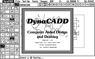 DynaCADD atari screenshot