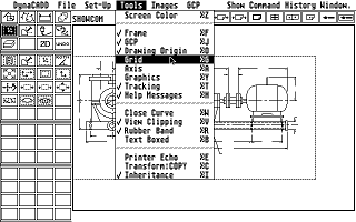 DynaCADD atari screenshot