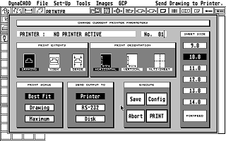 DynaCADD atari screenshot