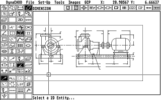 DynaCADD atari screenshot