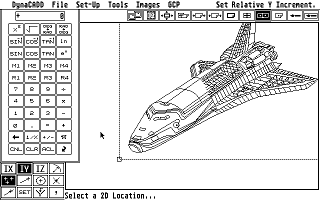 DynaCADD atari screenshot