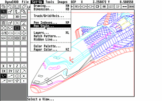 DynaCADD atari screenshot