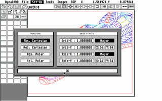 DynaCADD atari screenshot