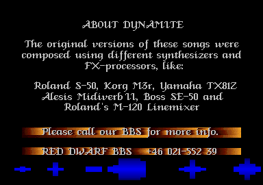 Dynamite atari screenshot