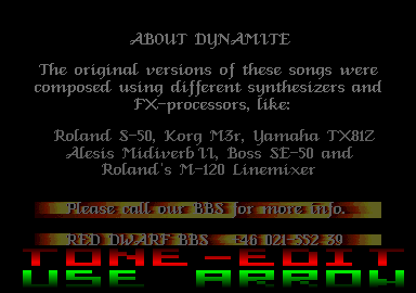 Dynamite atari screenshot